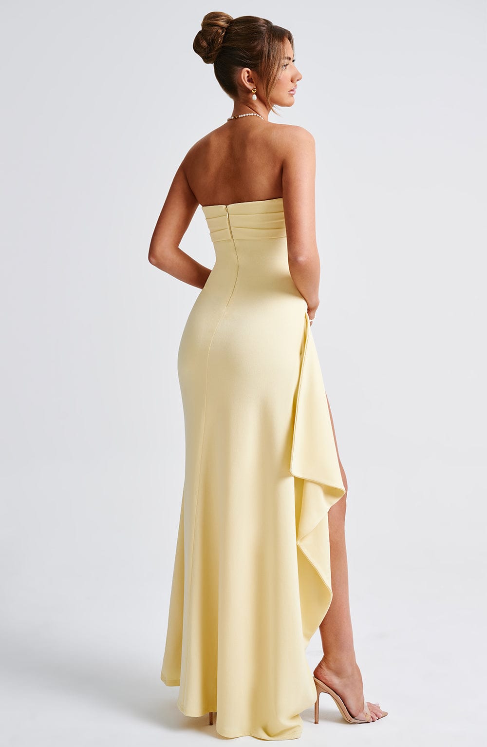 Limon | Elegante Vestido Maxi Limón